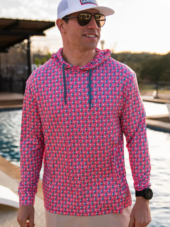 Burlebo - Performance Hoodie American Flag - KC Outfitter