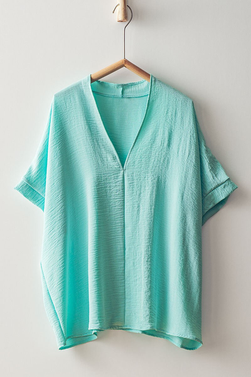 Oiivia Blue Blouse - KC Outfitter