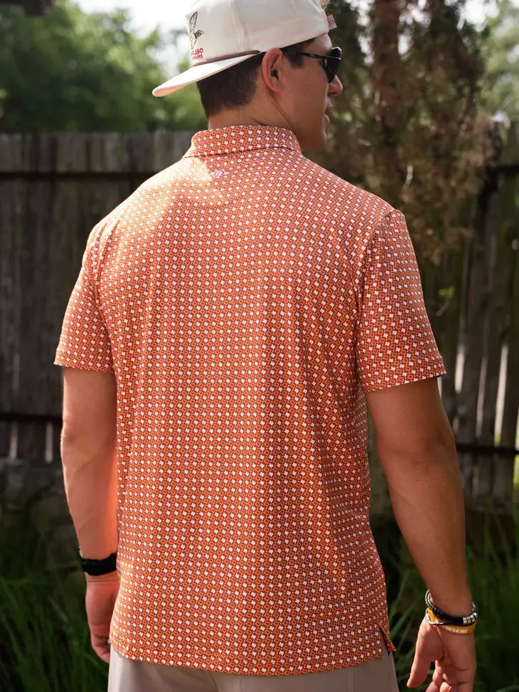 Performance Polo - Texas Orange - KC Outfitter