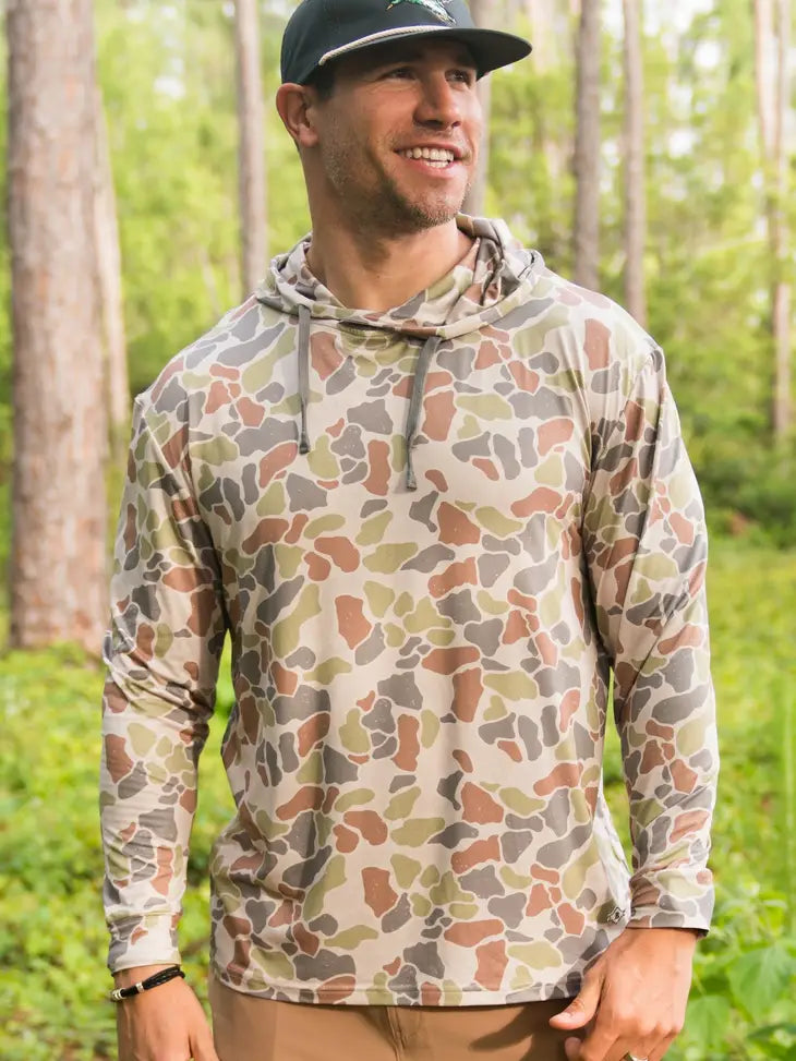 Burlebo - Performance Camo Hoodie - KC Outfitter