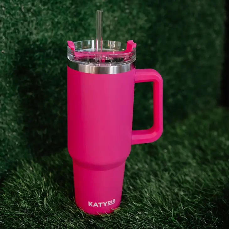Katy Did 40oz Tumbler with Lid - KC Outfitter