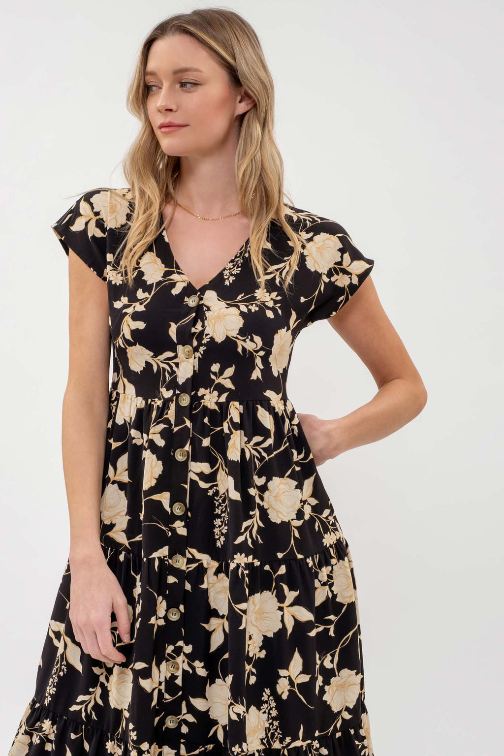 gina midi dress Gina Floral Midi Dress
