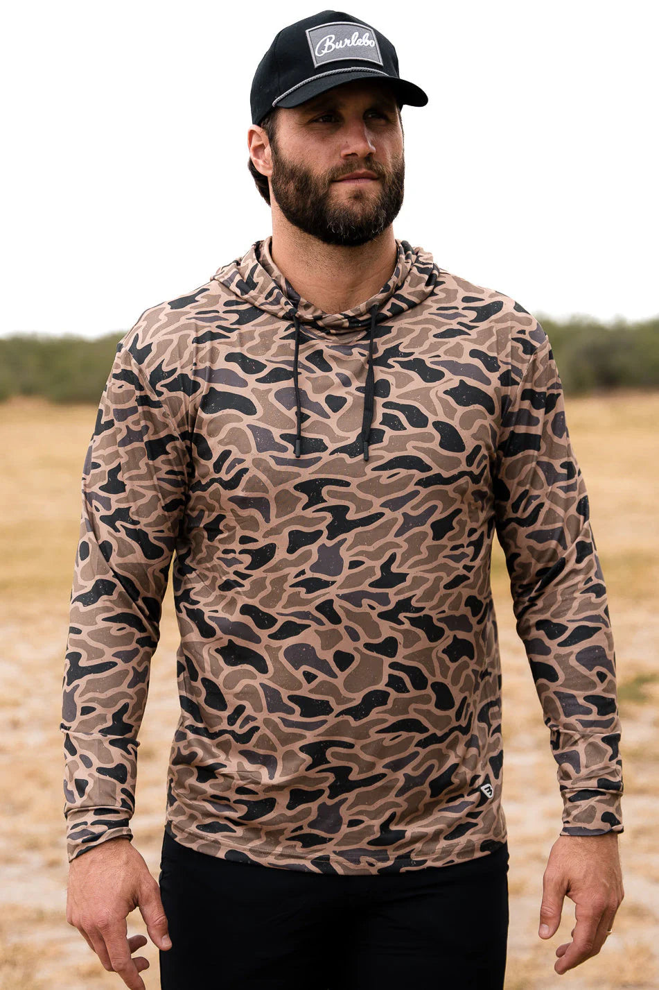 Burlebo Performance Hoodie Gauge Camo