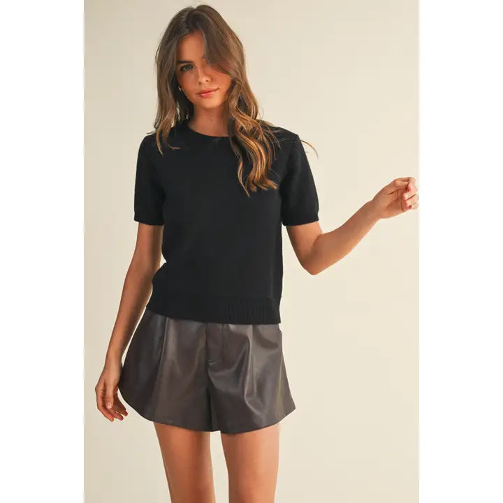 Bianca Short Sleeve Sweater