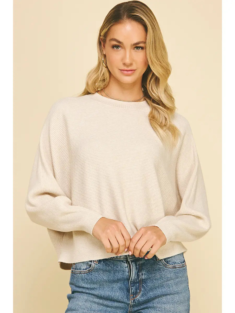 Olivia Dolman Sleeve Top - KC Outfitter