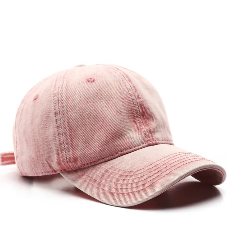 Washed Casual Baseball Cap - KC Outfitter