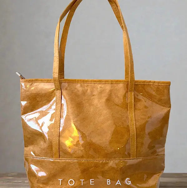 Tan Shoulder Strap Tote - KC Outfitter
