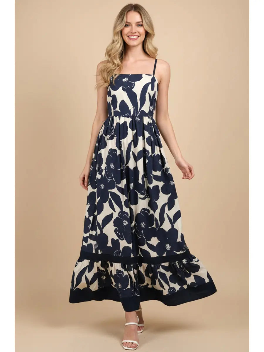 Tierra Spaghetti Strap Maxi Dress