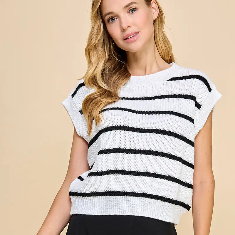 Laramie Striped Sweater