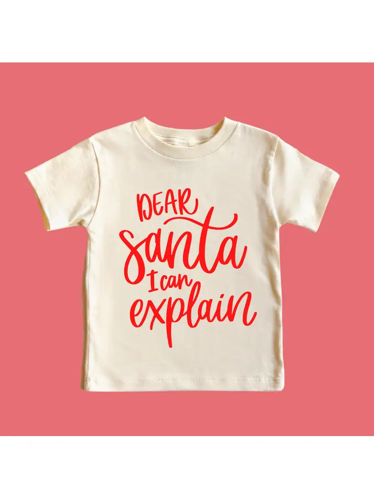 Dear Santa - Kids Tshirt - KC Outfitter