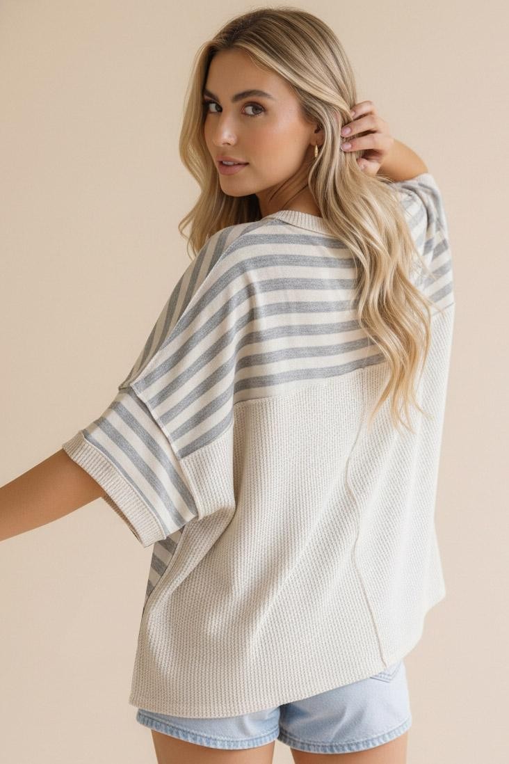 Melinda Striped Top - KC Outfitter