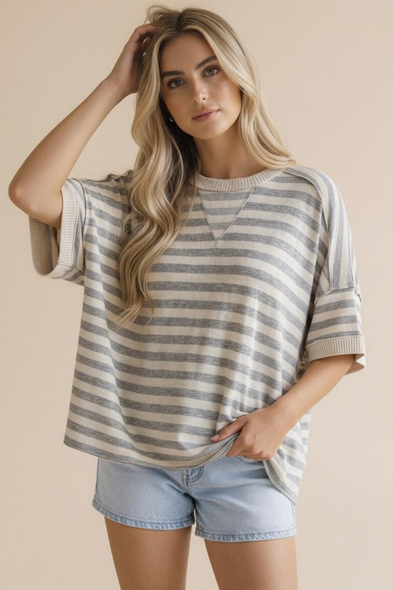 Melinda Striped Top