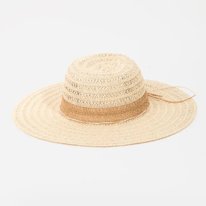 Braided Straw Ribbon Hat - KC Outfitter