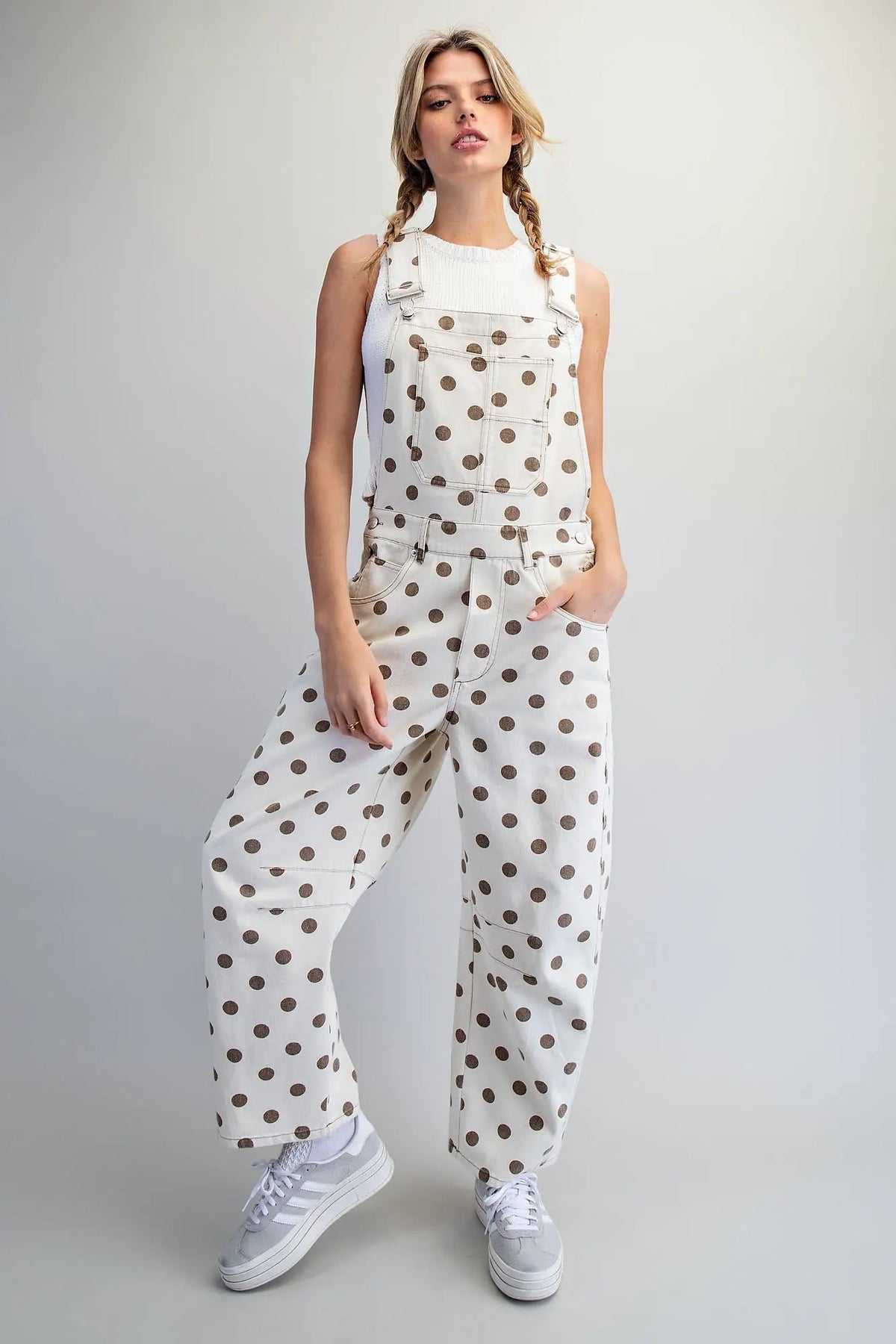 Polka Dot Overalls