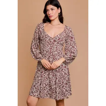 Shanie Patterned Dress