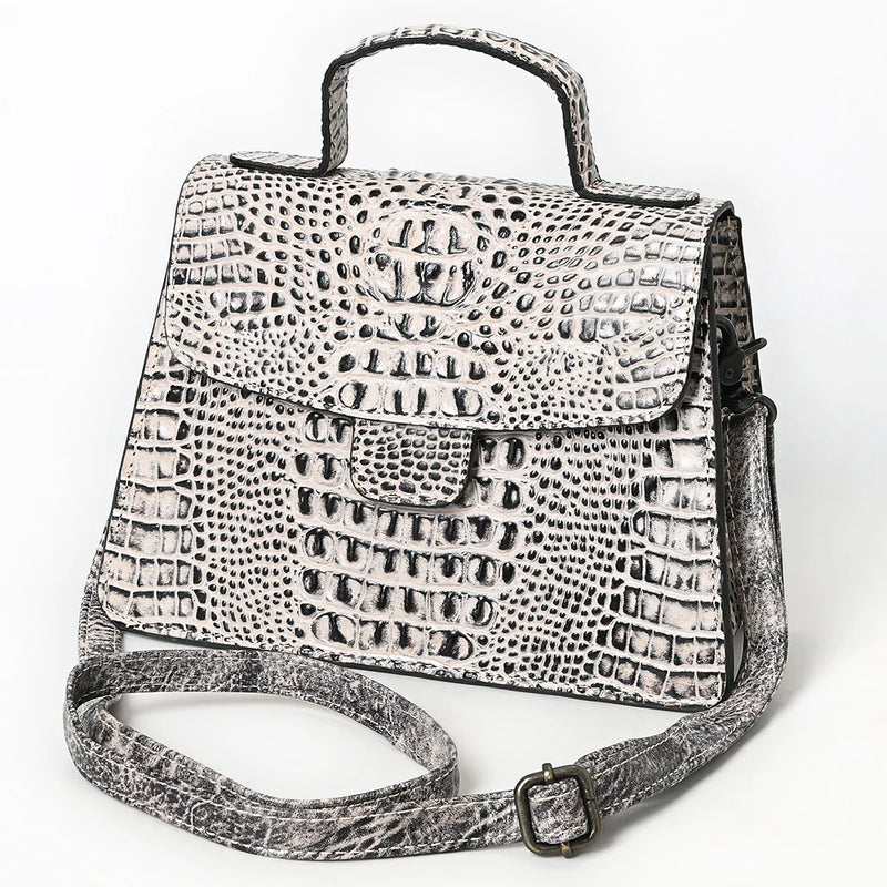 Western Crocodile Embossed Bag - KC Outfitter