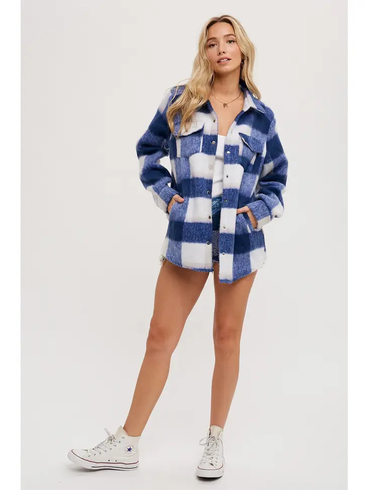 Sherpa and Flannel Jacket - KC Outfitter