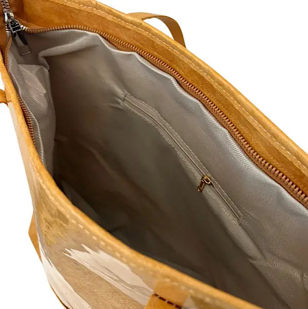 Tan Shoulder Strap Tote - KC Outfitter