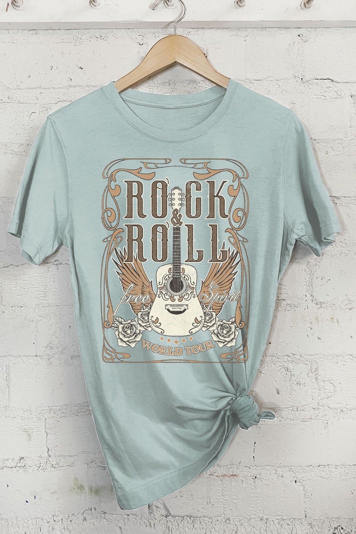 Rock and Roll Wings Tshirt - KC Outfitter