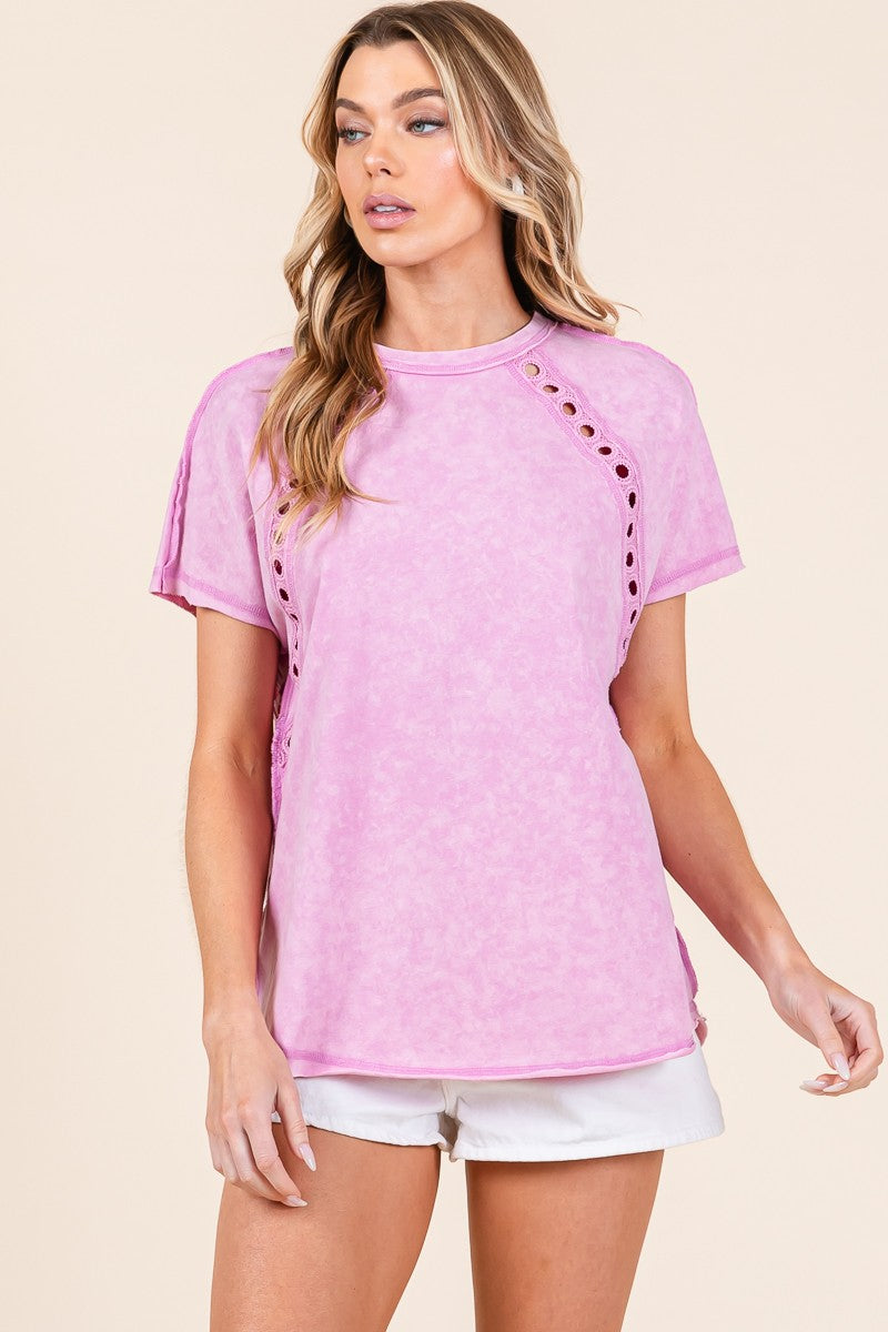 Shandy Pink Top - KC Outfitter