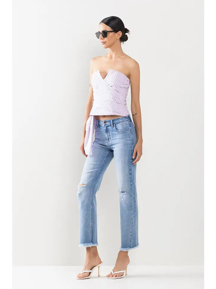 Mid Rise Comfort Stretch Jean