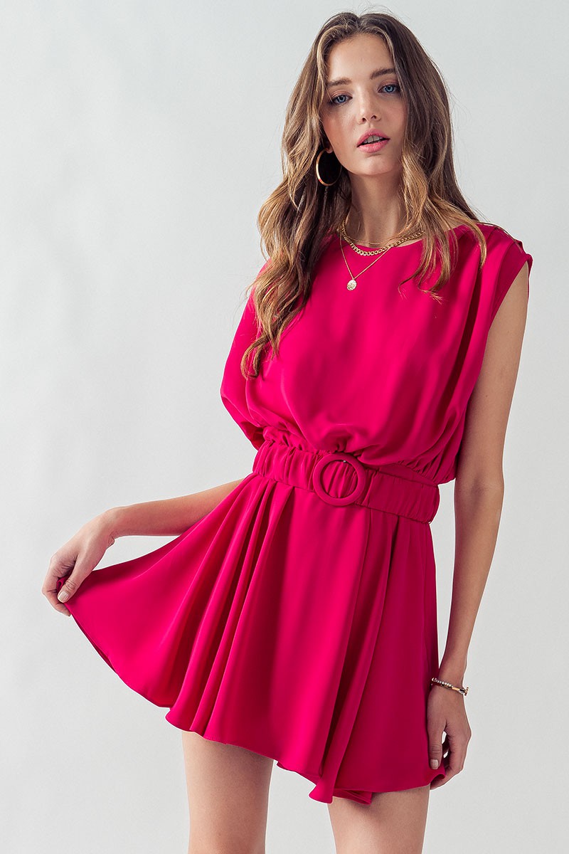 Camile Hot Pink Dress - KC Outfitter