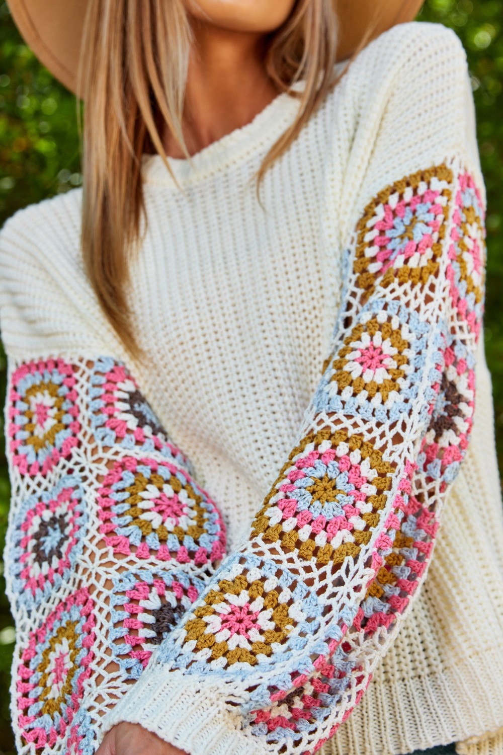 Sophia Crochet Sweater - KC Outfitter