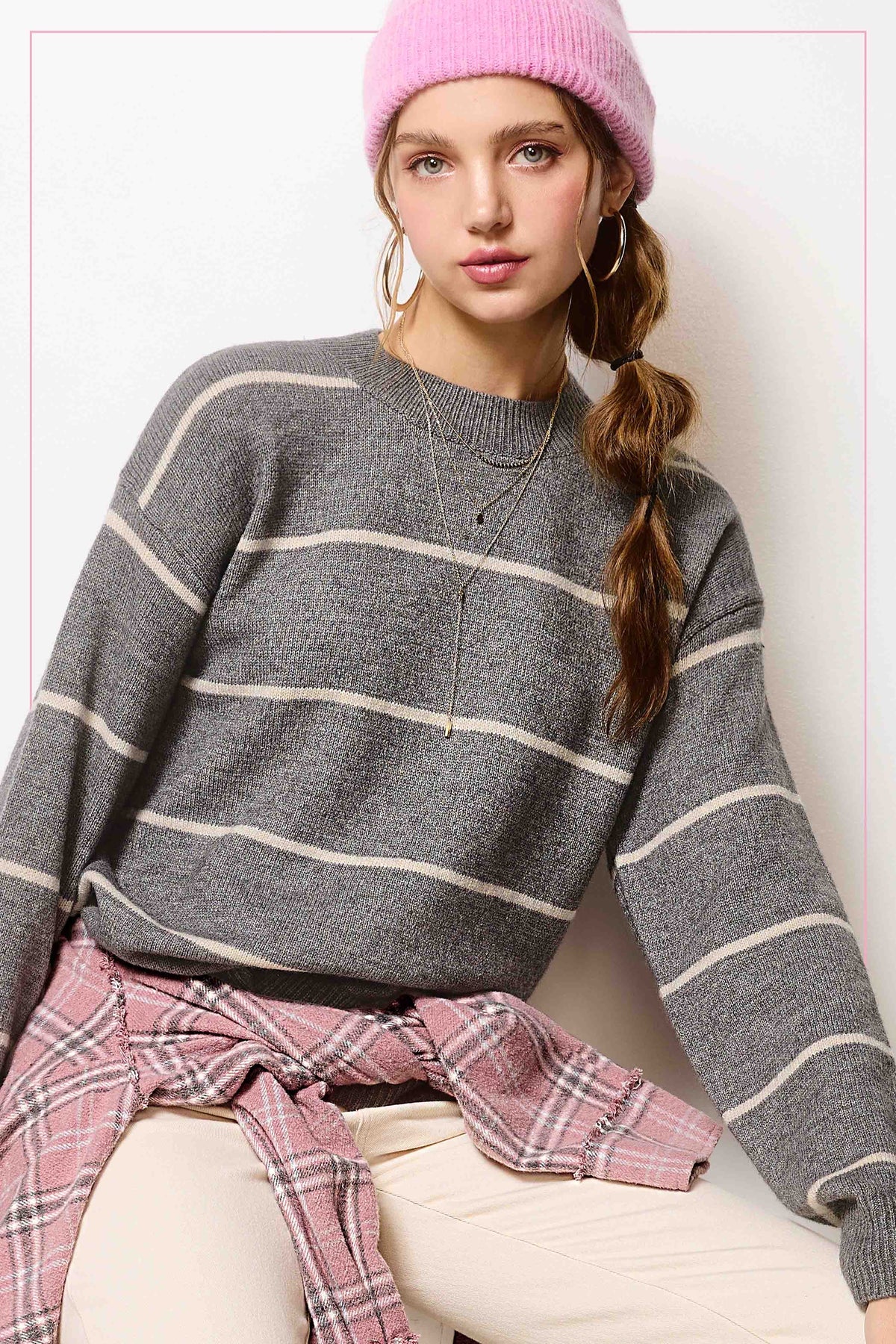 Leah Stripe Sweater