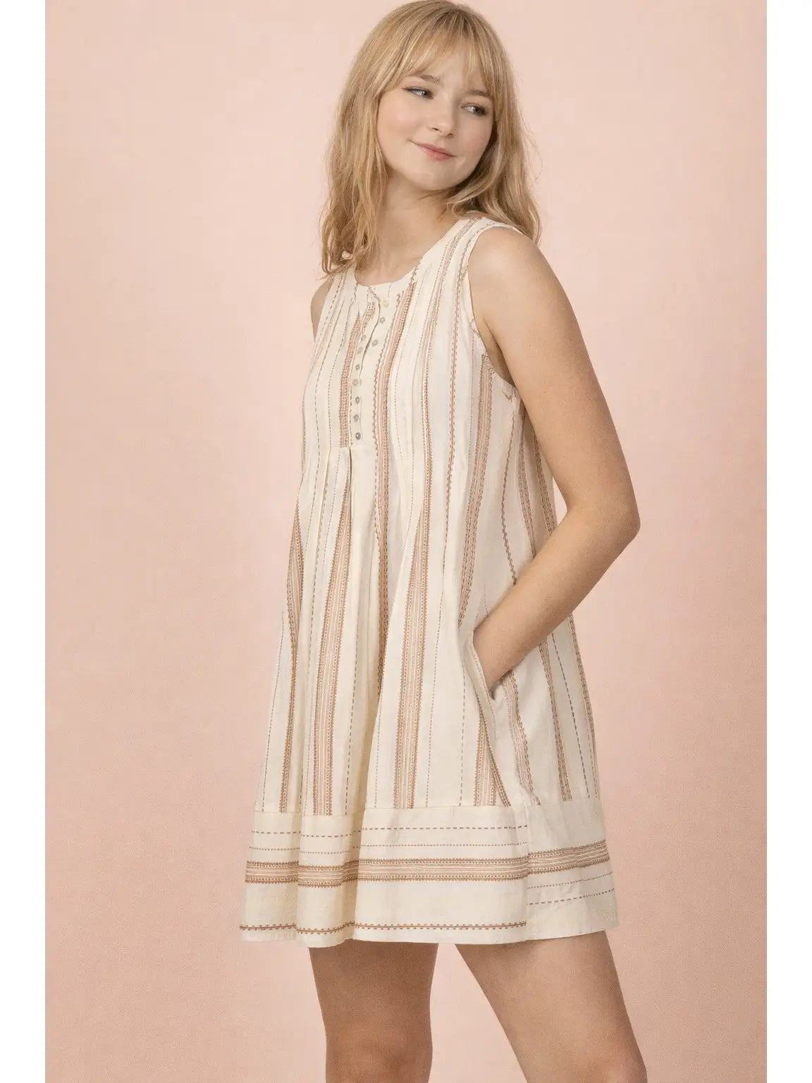 Julie Striped Dress