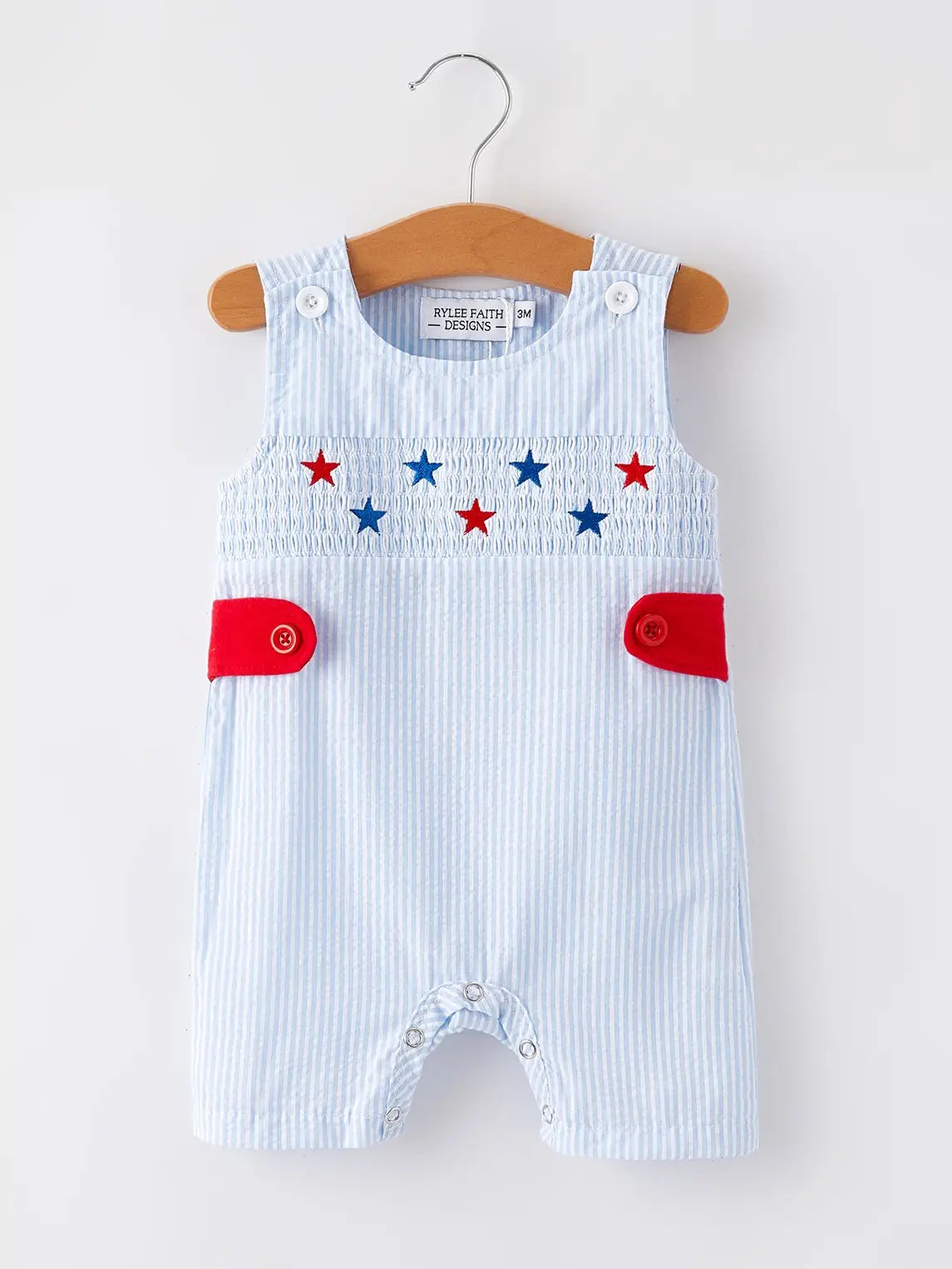 4th of July Patriotic Romper - KC Outfitter