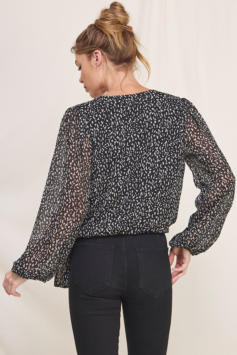 Allie Printed Top - KC Outfitter
