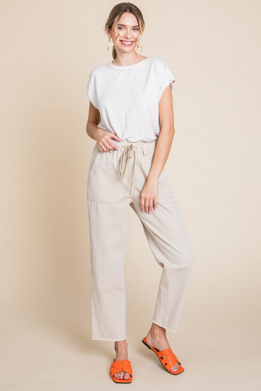 Lauren Drawstring Pants - KC Outfitter