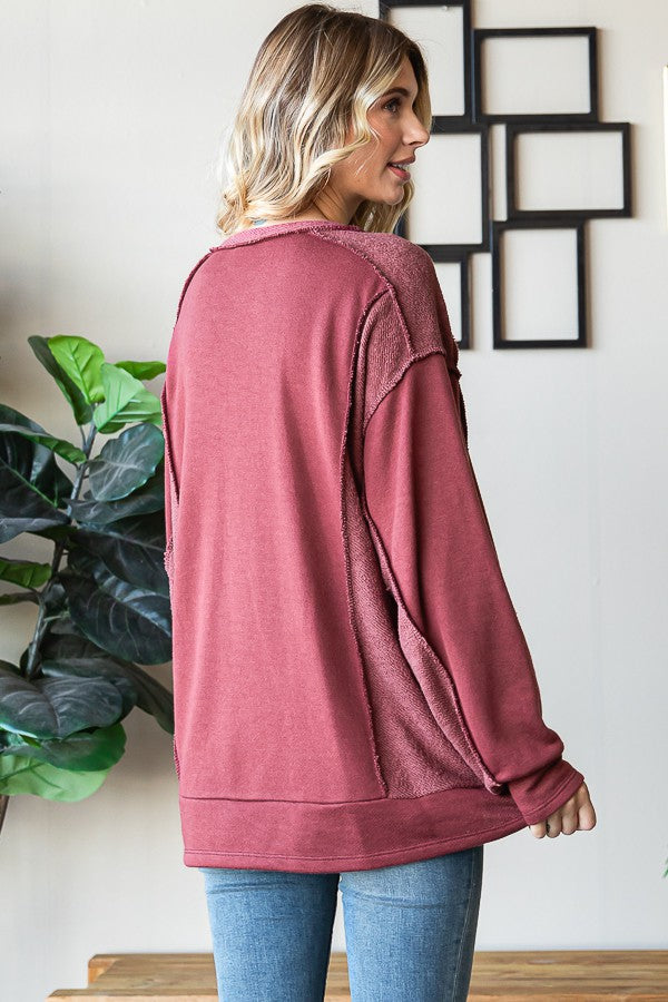 Mia Terry Sweatshirt - KC Outfitter