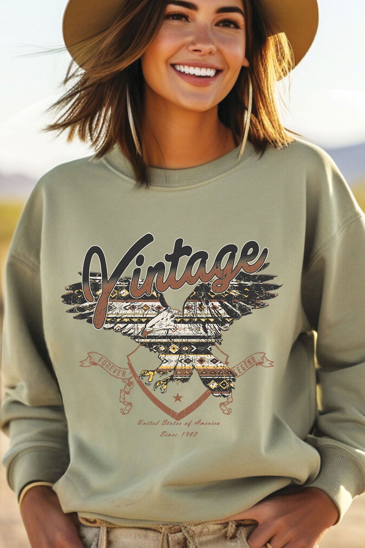 Vintage Forever Sweatshirt - KC Outfitter