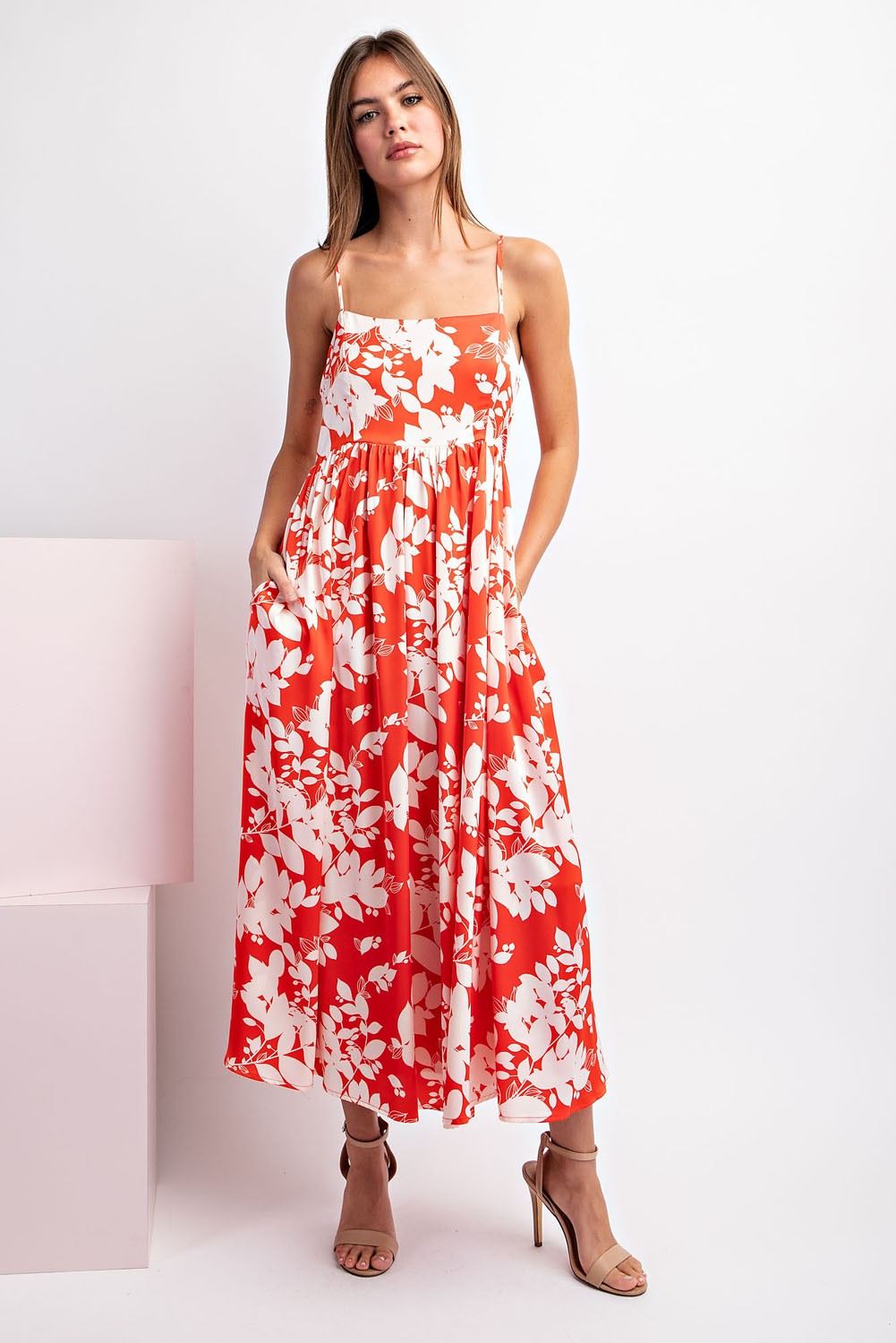 Franchesca Floral Maxi - KC Outfitter