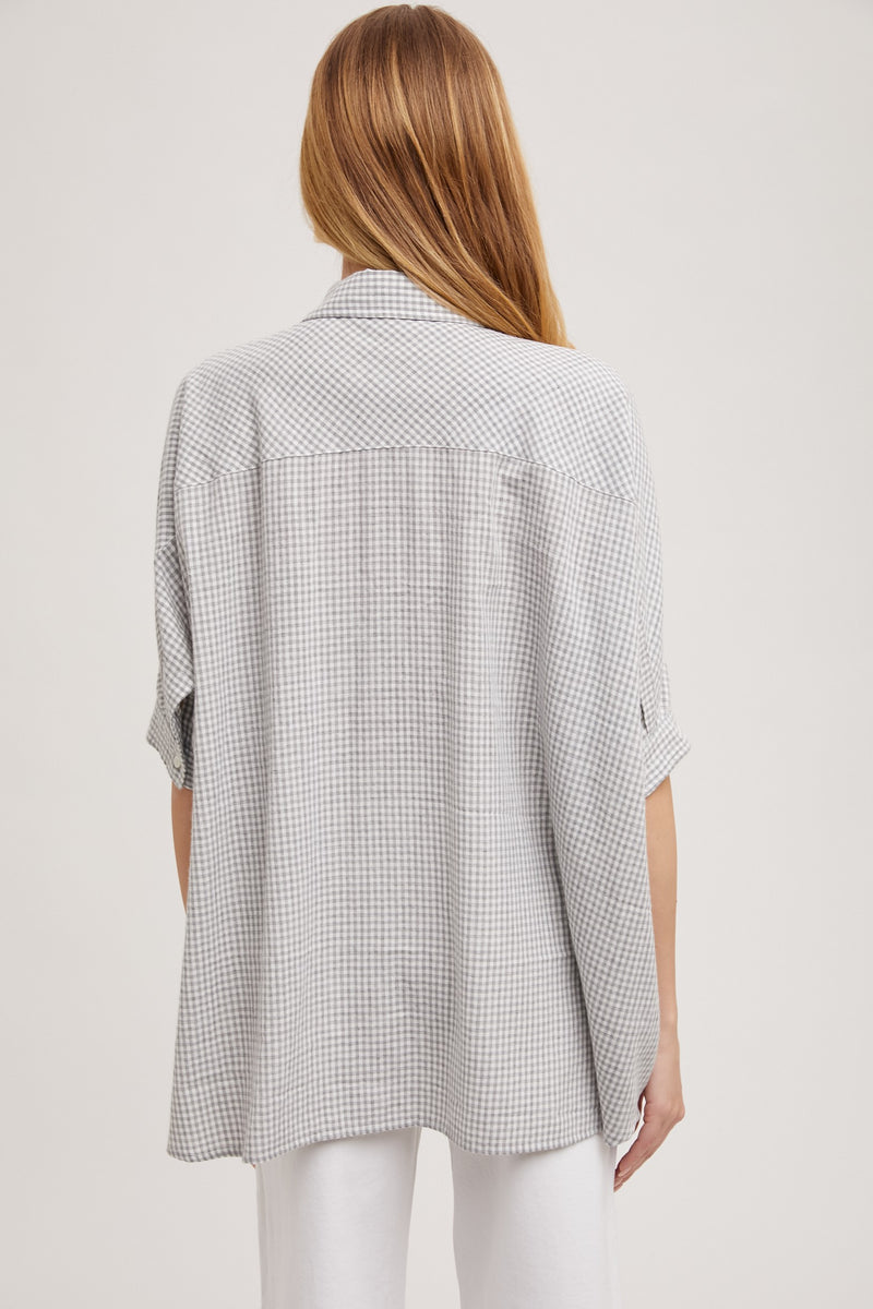 Madelyn Oversized Buttondown Shirt - KC Outfitter