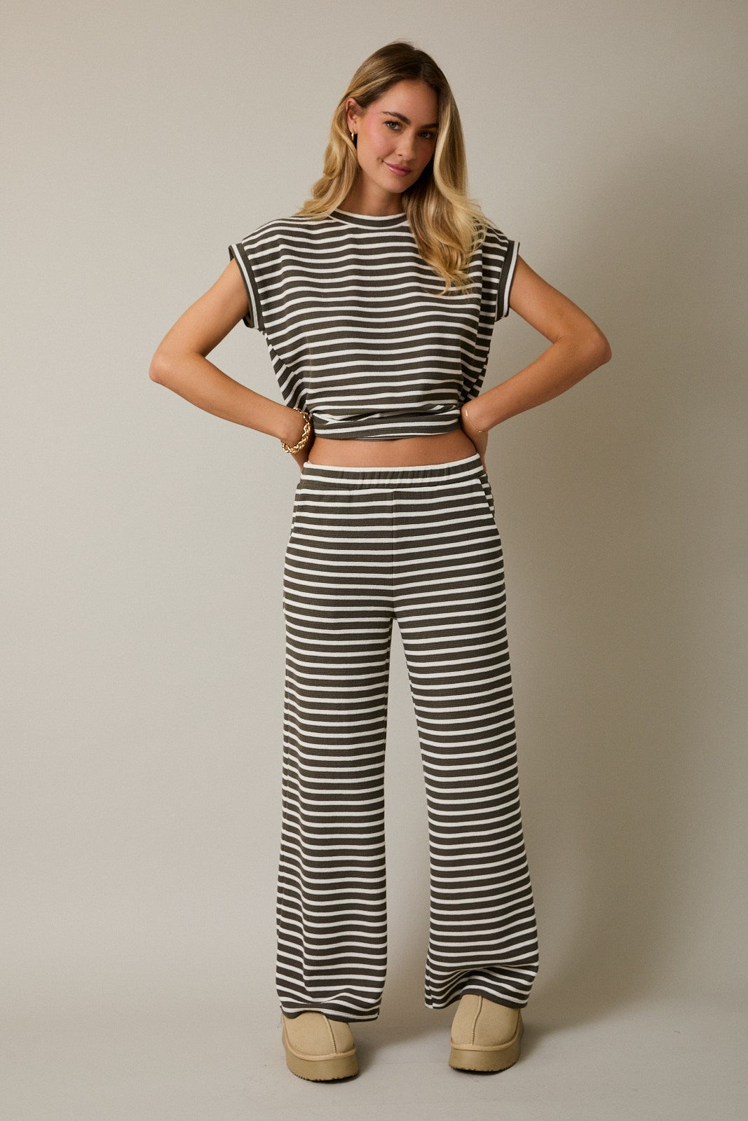 Stevie Striped top - KC Outfitter