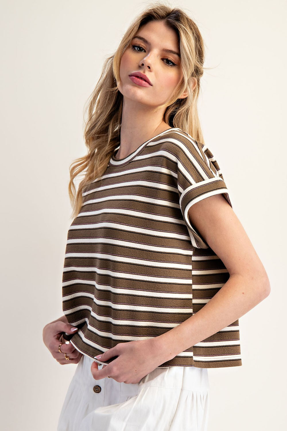 Brennen Stripe Top
