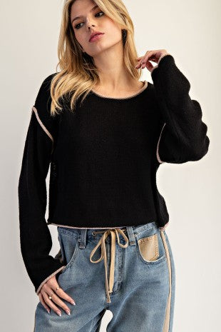 Jolene Drop sleeve Sweater