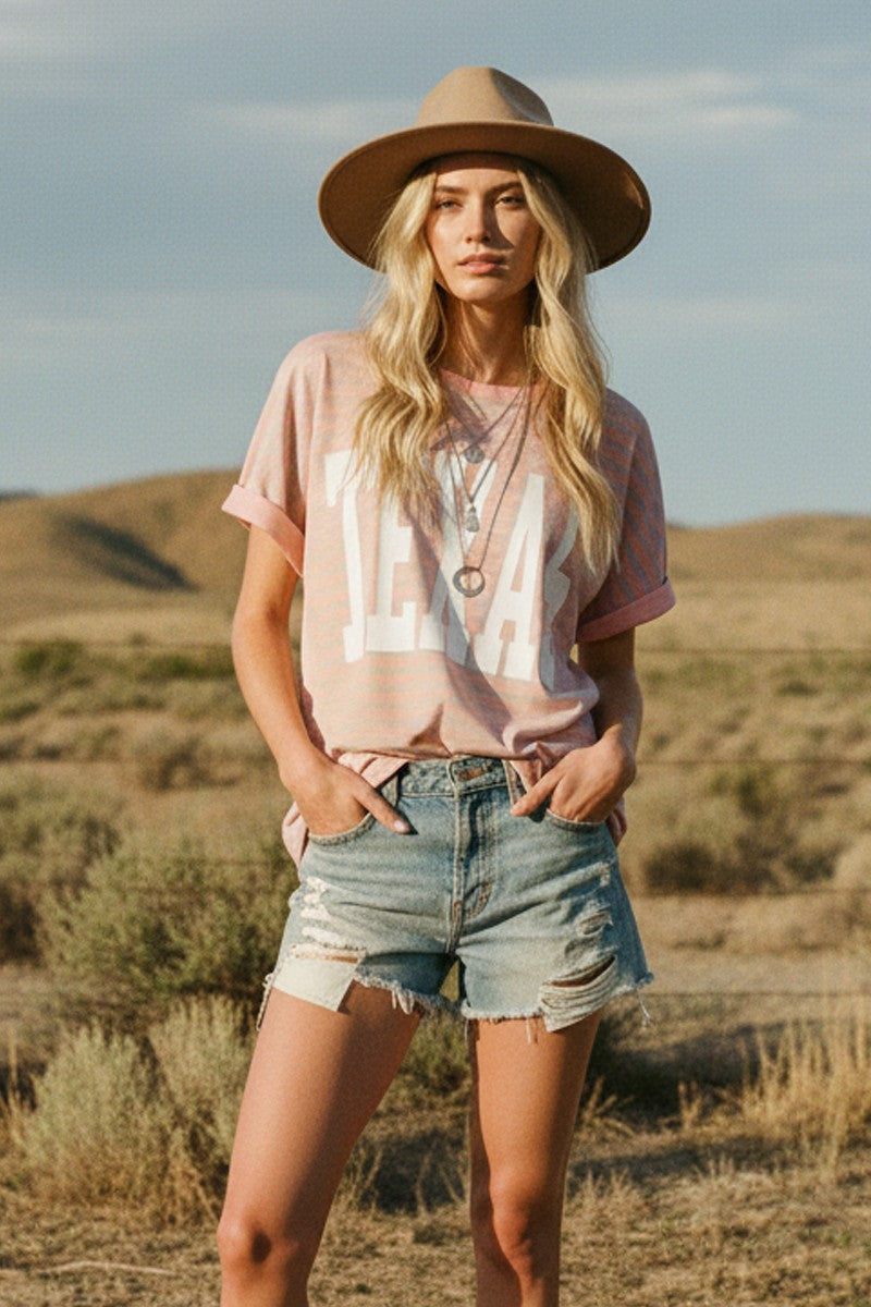 Pink and Green Texas Shirt - KC Outfitter