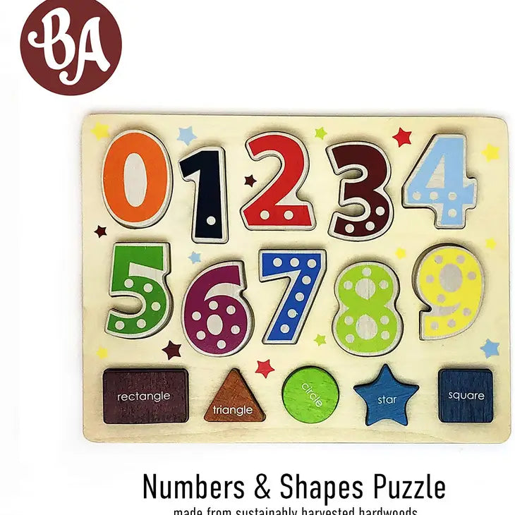 Number and Shape Puzzle - KC Outfitter