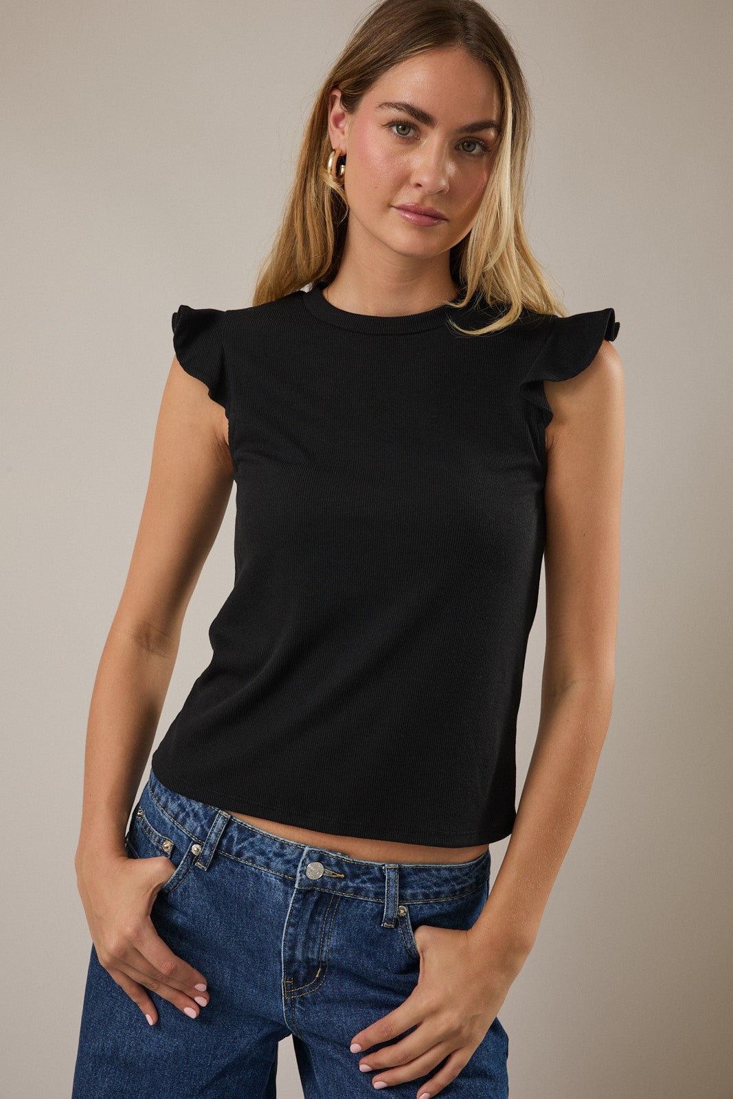 Celeste Black top