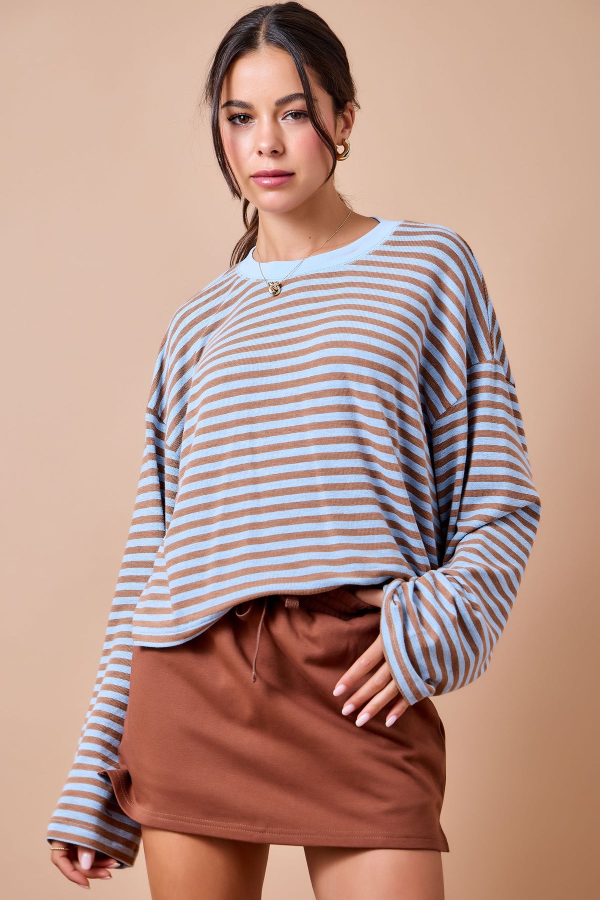 Diana Striped Sweater - august