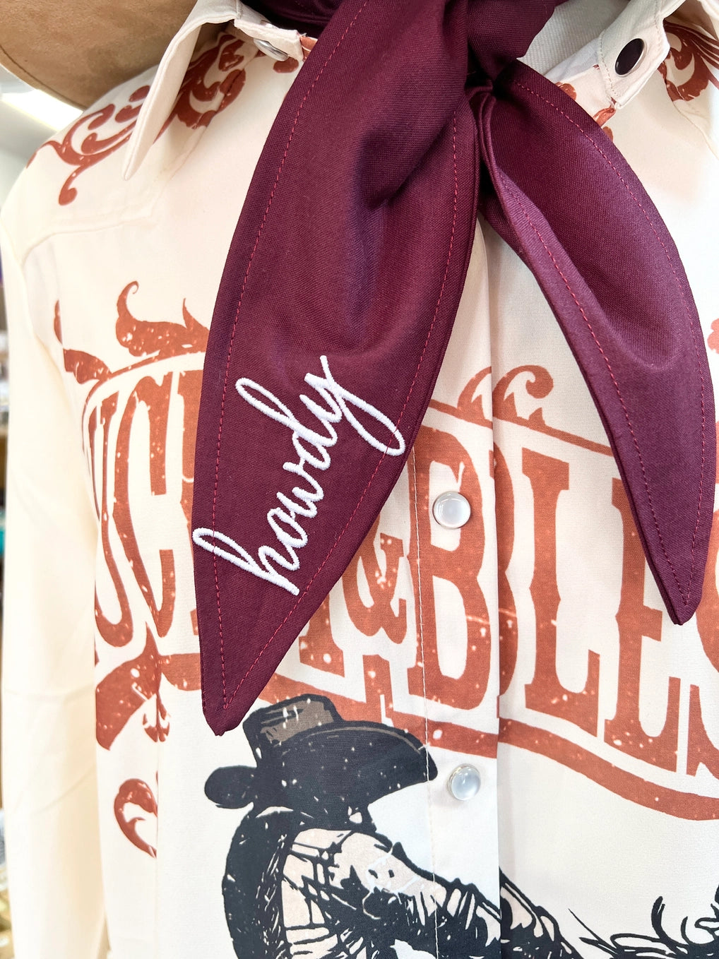 Howdy Ascot Scarf