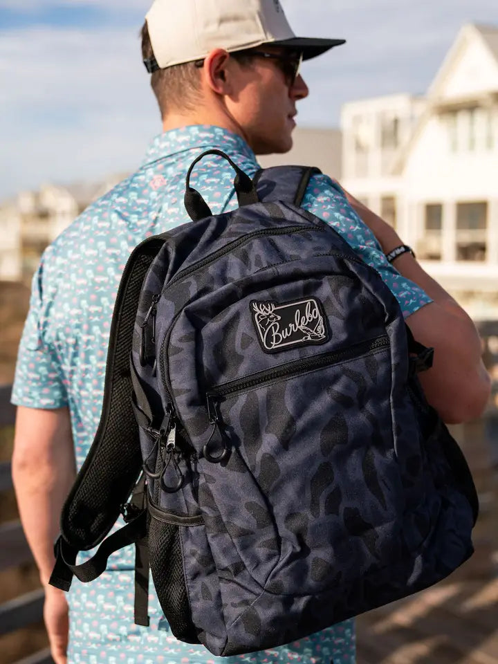 Burlebo - Backpack Black Camo - KC Outfitter