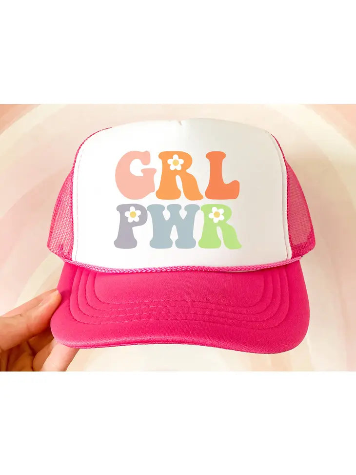 GRL PWR Kid Trucker Hat