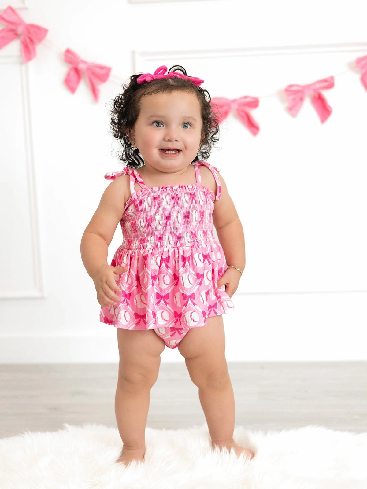 Baseball Baby Romper - KC Outfitter