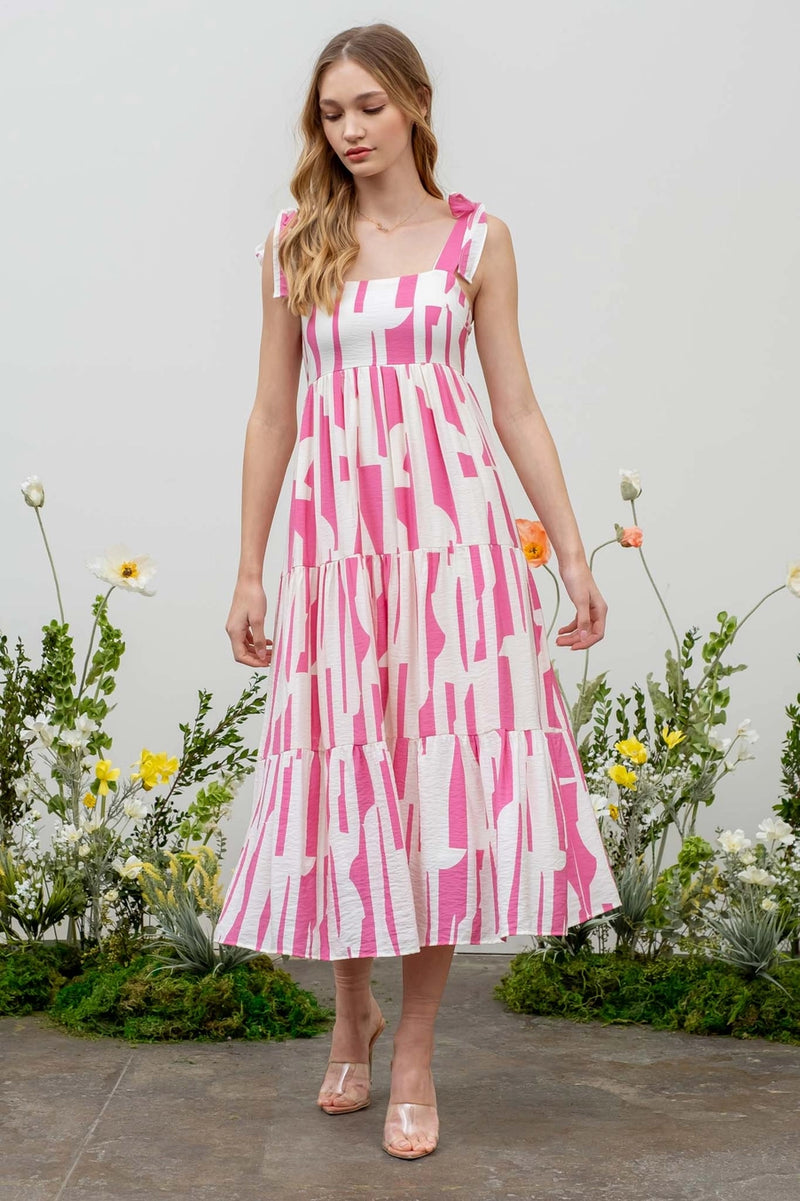 Clarisse Print Dress - KC Outfitter