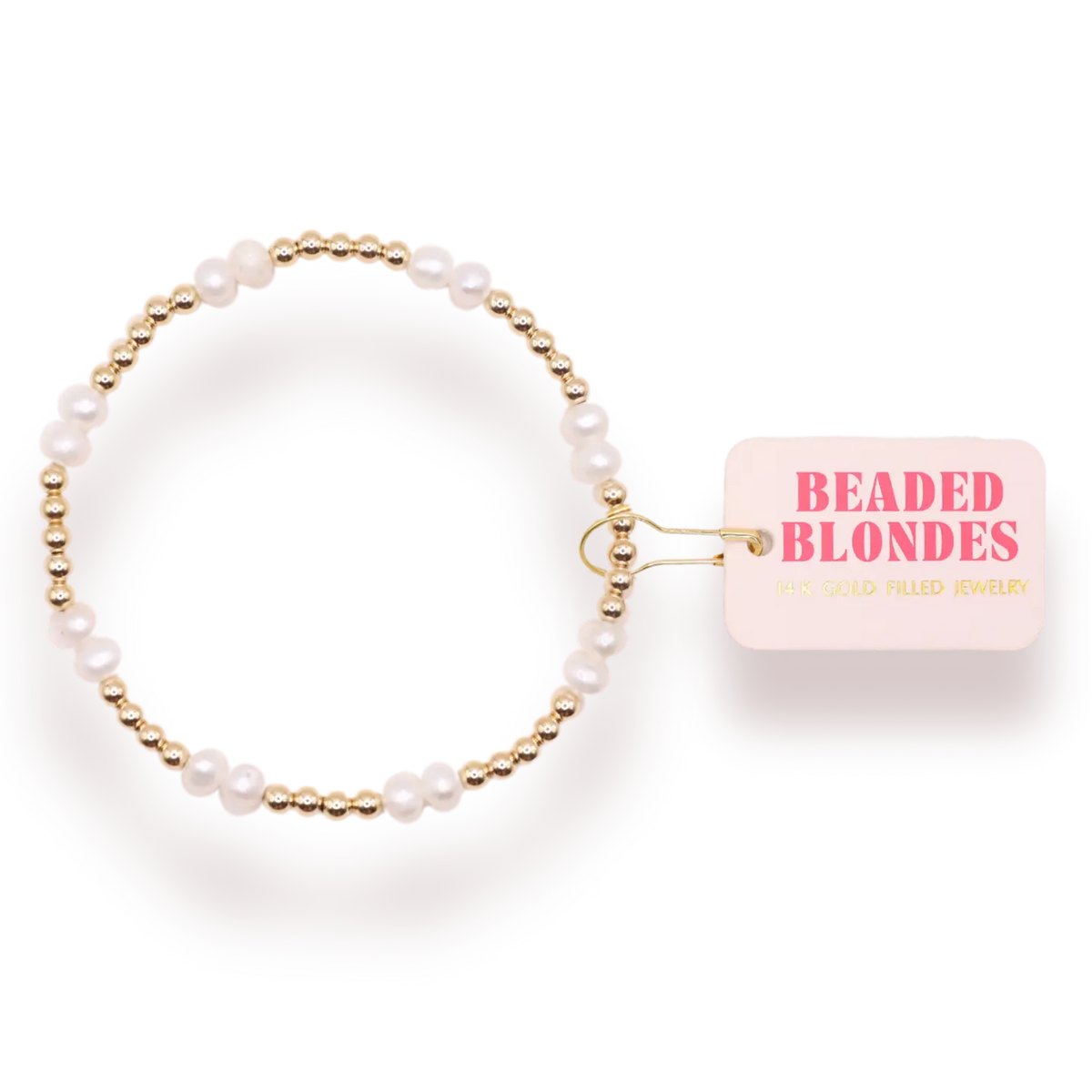 Beaded Blondes - Coastal Pearl Bracelet