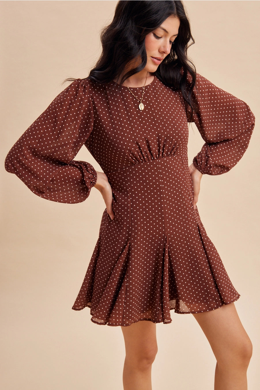 Mindy Polka Dot Dress